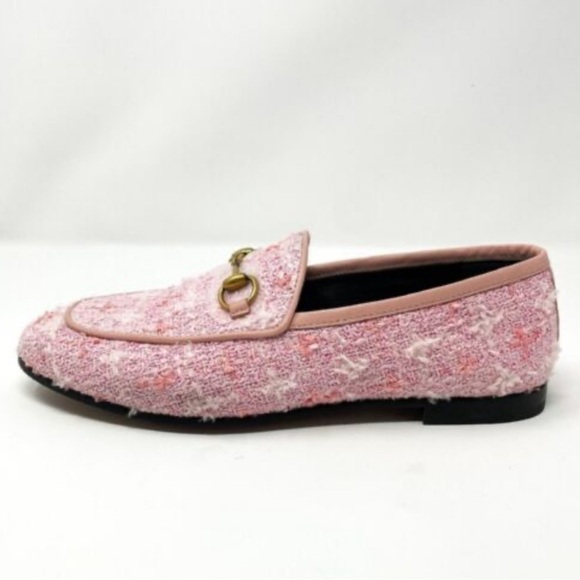 Gucci Shoes - Gucci Jordaan tweed loafer flats